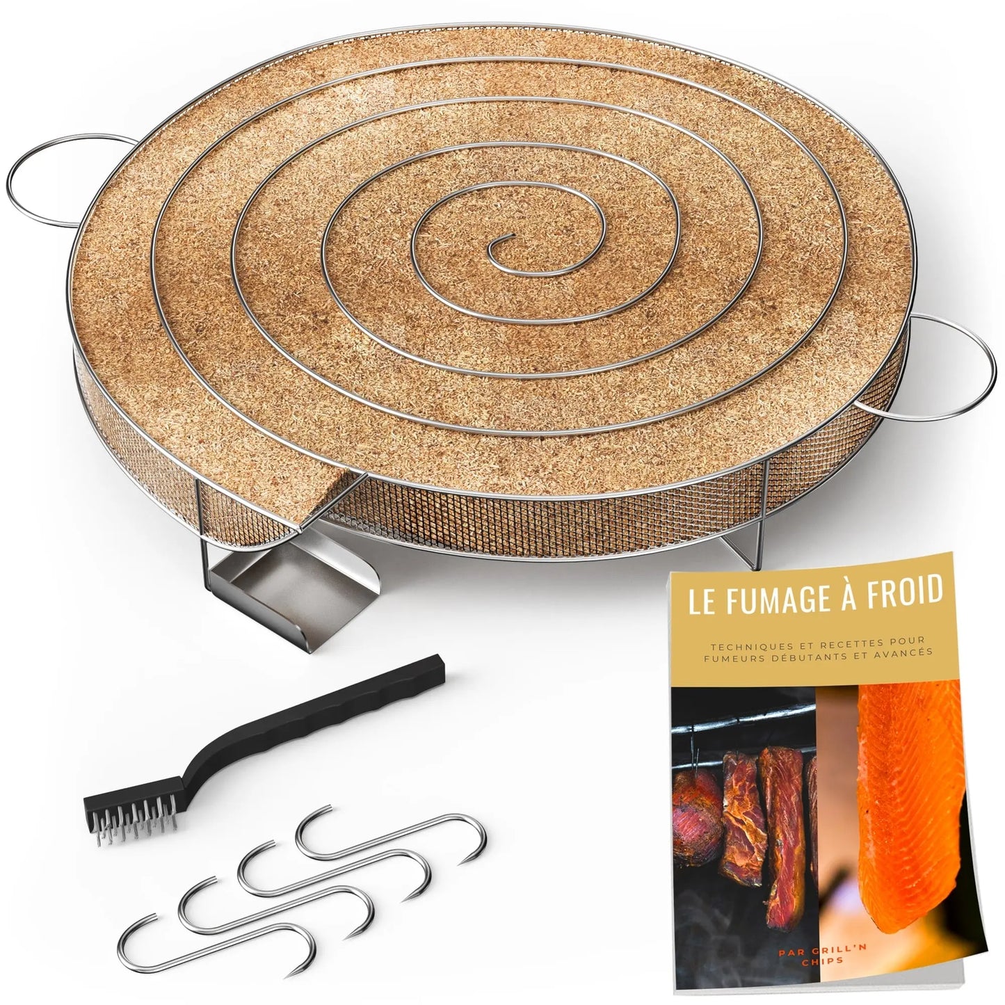 Générateur de Fumée Inox - fumage à froid Grill'N Chips