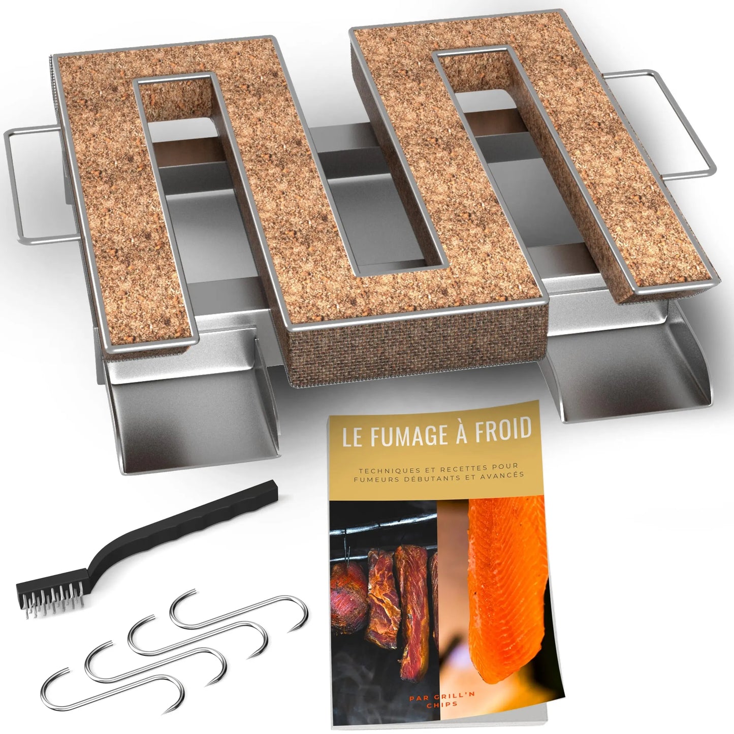 Générateur de Fumée Inox - fumage à froid Grill'N Chips