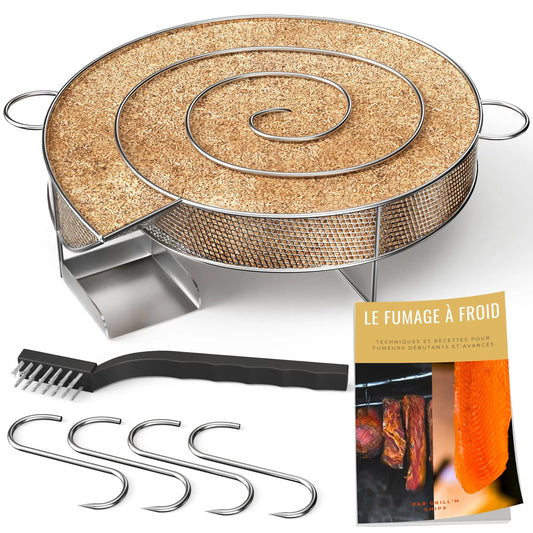 Générateur de Fumée Inox - fumage à froid Grill'N Chips